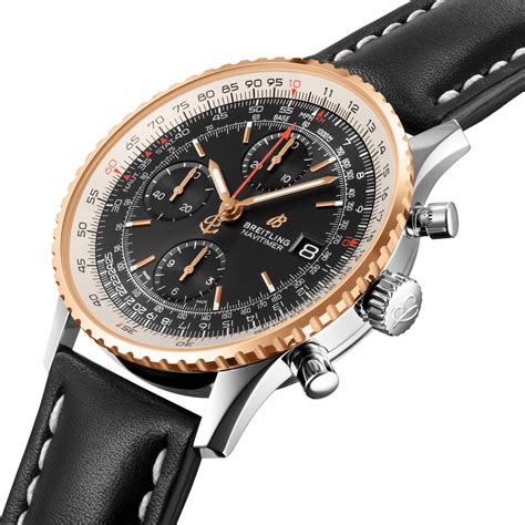 breitling leather vs rios193q|best Breitling navitimer watch.